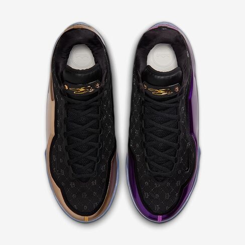 حذاء كرة السلة Lebron XXIII Chosen One (أسود/ذهبي معدني/أرجواني زاهي/أسود) in Saudi Arabia