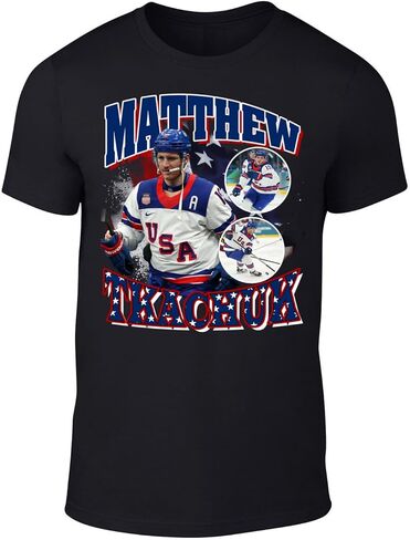 Matthew Tkachuk Bootleg Style Throwback Style T-Shirt Men's Adult in Saudi Arabia