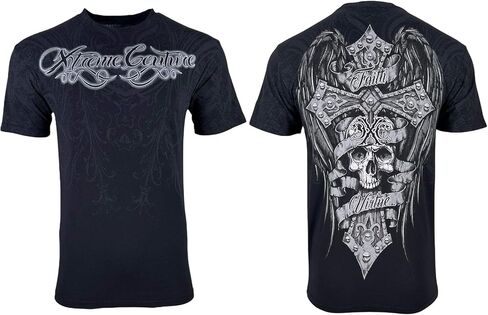 تي شيرت Xtreme Couture من Affliction للرجال Wrecked Y2K in Saudi Arabia