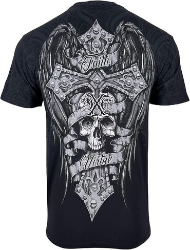 تي شيرت Xtreme Couture من Affliction للرجال Wrecked Y2K in Saudi Arabia