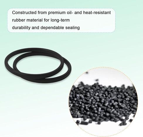 2 Pack Engine Oil Cooler Gasket & O-Ring Seal Compatible with Nissan 350Z Infiniti G35 FX35 QX56 Titan Replace# 21304-JA10A 21304-JA11A, Engine Oil Cooler Seal Gasket Replacement in Kuwait