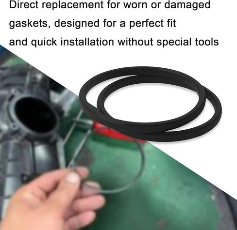 2 Pack Engine Oil Cooler Gasket & O-Ring Seal Compatible with Nissan 350Z Infiniti G35 FX35 QX56 Titan Replace# 21304-JA10A 21304-JA11A, Engine Oil Cooler Seal Gasket Replacement in Kuwait