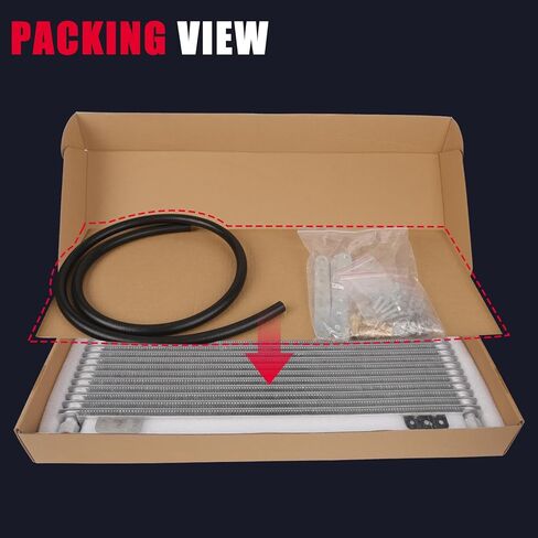 ترقية LPD47391 40k مجموعة مبرد زيت ناقل الحركة 15 صفًا من مبرد الضغط المنخفض المتوافق مع الخدمة الشاقة 40000 GVW بحد أقصى يتضمن أجهزة التركيب in Kuwait