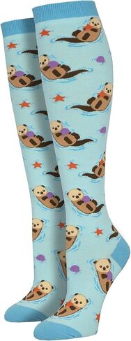 Socksmith Otter Spotter Blue 9-11 (Women's Shoe Sizes 5-10.5) in Saudi Arabia