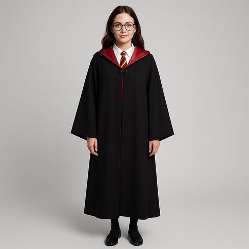 مجموعة أزياء الساحر - نظارات الساحر وأردية الزي المدرسي وملصقات الوشم - إكسسوارات الهالوين in Kuwait