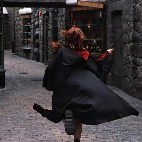 مجموعة أزياء الساحر - نظارات الساحر وأردية الزي المدرسي وملصقات الوشم - إكسسوارات الهالوين in Kuwait