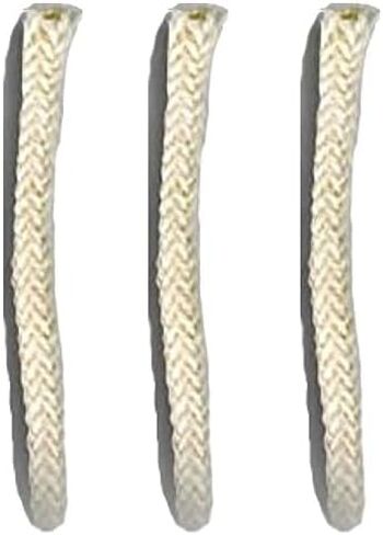 حاويات بنات دان تمتصها بمقاس 1/16 بوصة × 6 أقدام. فتيل بديل من القطن المضفر المستدير لمصباح زيت الكحول الكيروسين وموقد فانوس مصباح الشمعة 03 in Kuwait