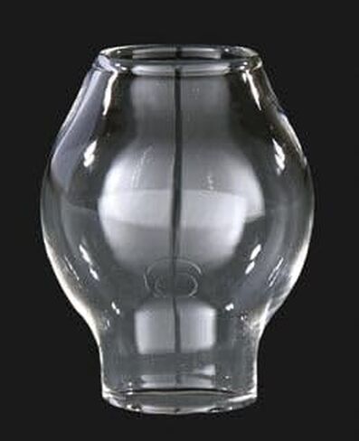 B&P Lamp® 3/4 Inch by 1 5/8 Inch Clear Glass Lamp Chimney for Cresolene Burners on Vintage and Antique Style Lighting in Saudi Arabia
