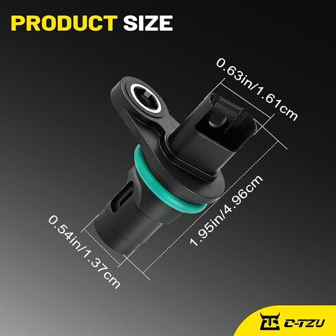 Set of 2 Camshaft Position Sensors for BMW 128i 135i 325i 328i 330i 335i 528i 535i X3 X5 X6 Z4 2007-2011 - Replaces 13627525014, 13627546660, 13627558518 in Saudi Arabia
