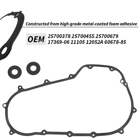 Prewired Touring M8 Primary Cover Gasket Seal Kit for Harley CVO Electra Glide Road Glide Road King Street Glide 2017-2025 OEM#25700378 25700455 2570067 in Saudi Arabia