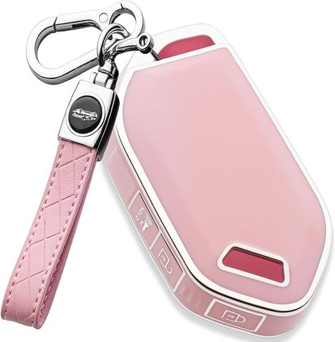Key Fob Cover Compatible with KIA Telluride 2023 2024 2025 EV5 Sorento K4 K5 GT-Line Remote Smart Key in Saudi Arabia