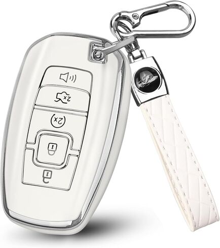 for Lincoln Key Fob Cover Compatible with Aviator Corsair Nautilus Navigator Continental MKC MKZ MKX Key Shell Case in Saudi Arabia