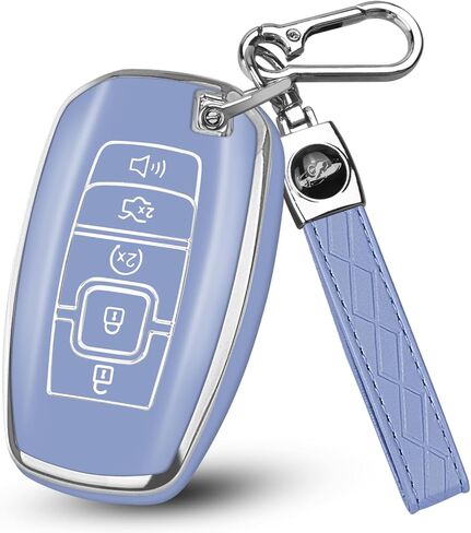 for Lincoln Key Fob Cover Compatible with Aviator Corsair Nautilus Navigator Continental MKC MKZ MKX Key Shell Case in Saudi Arabia