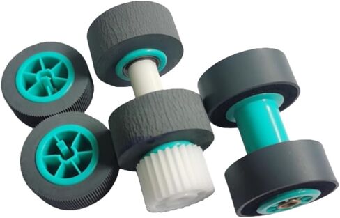 KV-SS100 Exchange Roller Tire Kit Paper Pickup Roller, Compatible with for Panasonic KV-S8120 KV-S8127 KV-S8130 KV-S8147 KV-S8150, Scanner Rubbing Wheels Replacement in Saudi Arabia