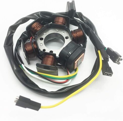 AM6 50 الجزء الثابت دولاب الموازنة المغناطيس لبيجو XP6 XPS XP6S XR6 50 بيتا RK RR 50 الإشعال تشارنج لفائف مولد سباق سكوتر الدراجة in Saudi Arabia