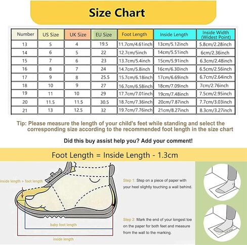 Toddler Rain Boots Waterproof Lightweight Baby Wellies Unisex Rubber Boot for Boys Girls Little Kids in Kuwait