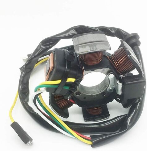AM6 50 الجزء الثابت دولاب الموازنة المغناطيس لبيجو XP6 XPS XP6S XR6 50 بيتا RK RR 50 الإشعال تشارنج لفائف مولد سباق سكوتر الدراجة in Saudi Arabia
