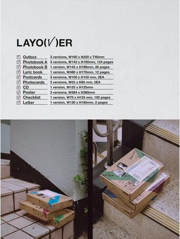 Bts V - Layover 1st Solo Album (Random) in Saudi Arabia