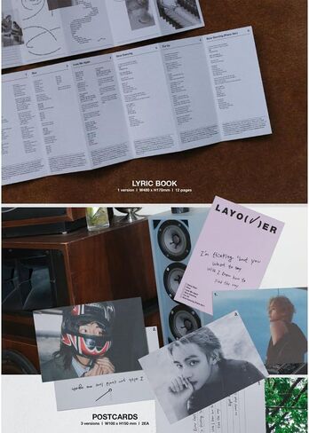 Bts V - Layover 1st Solo Album (Random) in Saudi Arabia