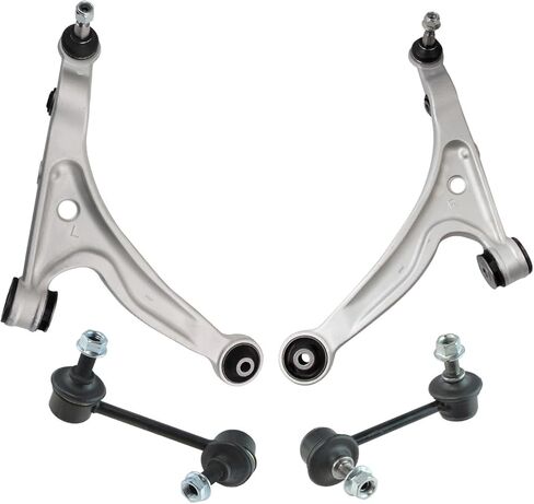 TRQ Front Control Arm Ball Joint Stabilizer Sway Bar Link Suspension Kit 4pc for 2003-2005 Subaru Forester in Saudi Arabia