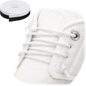 زوجان من أربطة الأحذية المرنة بدون أربطة للأحذية الرياضية السحابية عالية التحمل بدون أربطة أحذية للبالغين والأطفال in Kuwait