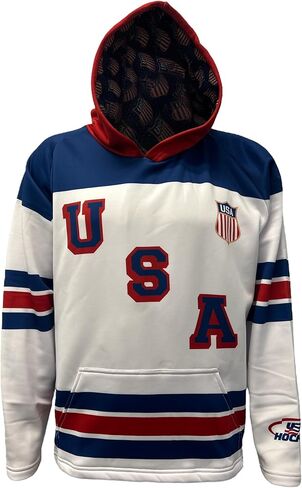 هوكي الولايات المتحدة الأمريكية 1960 الميدالية الذهبية نسخة مرخصة رسميًا من جيرسي هوديي - شبابي in Kuwait