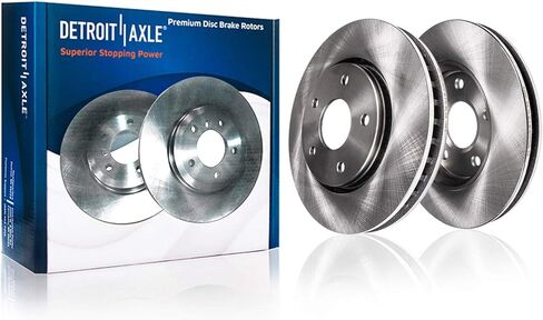 Detroit Axle - Front Brake Rotors for 96-02 Express Savana 3500, 96-00 C3500 Chevrolet GMC, Disc Brake Rotors 1996 1997 1998 1999 2000 Replacement in Saudi Arabia