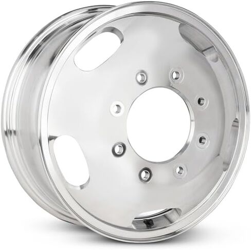 عجلة ألومنيوم بديلة جديدة مقاس 17x6.5 بوصة OEM مباشرة لـ 2005-2016 Ford 350SD 8-200 مللي متر فضي 17 بوصة حافة 6C3Z1007C in Kuwait