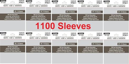 Sleeve Kings Mini USA Card Sleeves 41 X 63 mm (4x110 Pack, 440 Sleeves) in Saudi Arabia