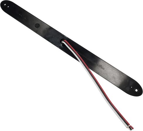 TecNiq T10-RC02-6 | 15" Low-Profile Red LED Stop/Tail/Turn Light – Clear Lens, DOT Approved, IP68 Waterproof, Surface Mount – 12V (2 Pack) in Saudi Arabia