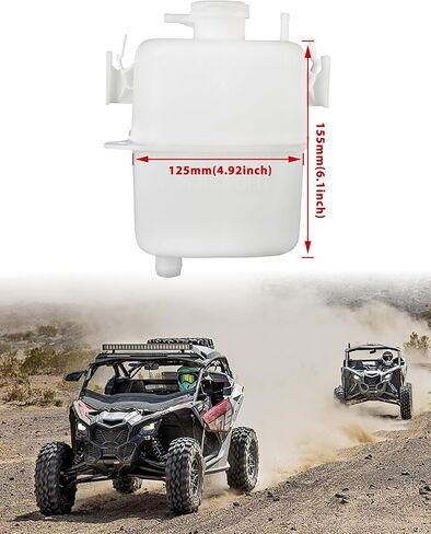 خزان سائل التبريد من SAUTVS لملحقات Can Am Maverick X3/Defender/Commander/Spyder RS ​​RT/Traxter T MAX؛ يستبدل OEM #709200998#709200412#709200163 in Kuwait