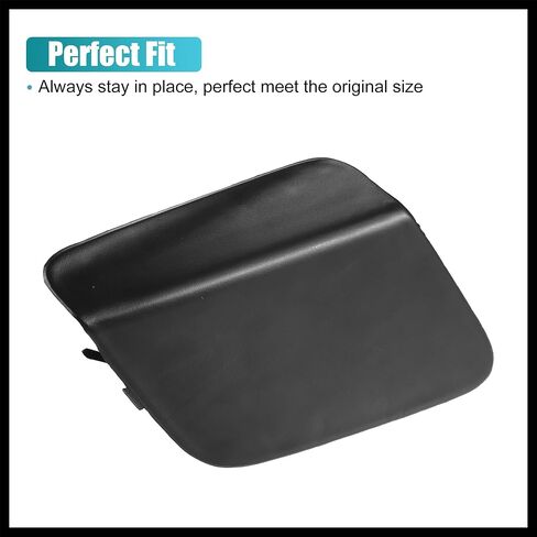 Unpainted Front Right Bumper Tow Hook Cover for Toyota Prius C 2012-2015 Front Bumper Tow Hook Eye Cap No.52127-52941 Black Durable Material in Saudi Arabia