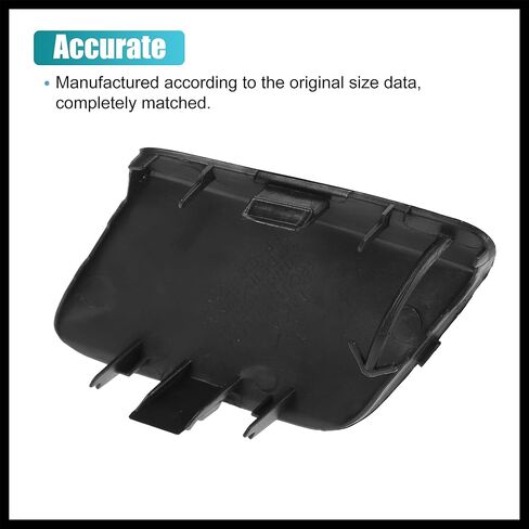 Unpainted Front Right Bumper Tow Hook Cover for Toyota Prius C 2012-2015 Front Bumper Tow Hook Eye Cap No.52127-52941 Black Durable Material in Saudi Arabia