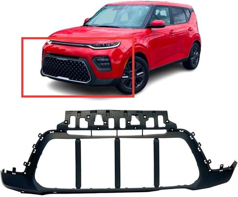 FitParts متوافق مع غطاء المصد السفلي الأمامي 2020-2022 موديلات Kia Soul EX LX S X-Line KI1015115 86512K0000. جاهز للرسم in Saudi Arabia