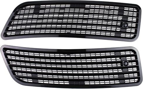Driver and Passenger Side Hood Vent Grille Bezel for Mercedes CL550 CL600 2007-14, CL63 CL65 AMG 2008-14, S550 S600 S65 AMG 2007-13, S63 AMG 2008-13, R350 11-12, S350 12-13, S400 10-13 in Saudi Arabia