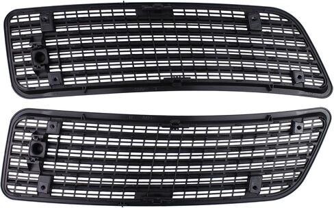 Driver and Passenger Side Hood Vent Grille Bezel for Mercedes CL550 CL600 2007-14, CL63 CL65 AMG 2008-14, S550 S600 S65 AMG 2007-13, S63 AMG 2008-13, R350 11-12, S350 12-13, S400 10-13 in Saudi Arabia