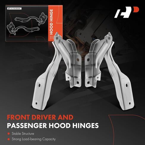 A-Premium Front Driver and Passenger Hood Hinges Compatible with Nissan Armada 2017-2024 & Infiniti QX80 2014-2023, QX56 2011-2013, Sport Utility, Front Left and Right Side, 2-PC Set in Saudi Arabia