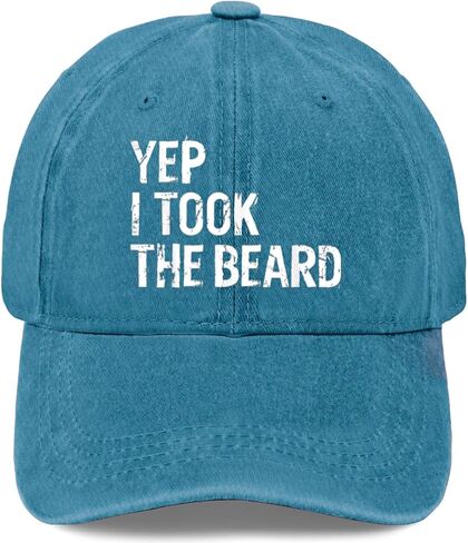 Yep I Took The Beard Golf Hats Outdoor caps for Him in Saudi Arabia