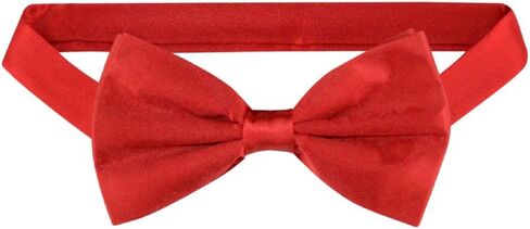 Vesuvio Napoli 100% SILK BOWTIE Solid CHOCOLATE BROWN Color Men's Bow Tie for Tuxedo or Suit in Saudi Arabia