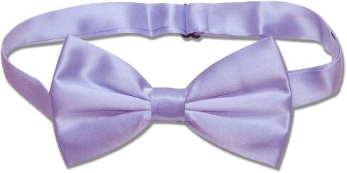 Vesuvio Napoli 100% SILK BOWTIE Solid CHOCOLATE BROWN Color Men's Bow Tie for Tuxedo or Suit in Saudi Arabia