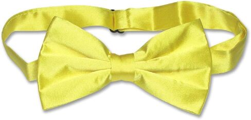 Vesuvio Napoli 100% SILK BOWTIE Solid CHOCOLATE BROWN Color Men's Bow Tie for Tuxedo or Suit in Saudi Arabia