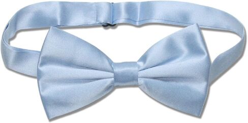 Vesuvio Napoli 100% SILK BOWTIE Solid CHOCOLATE BROWN Color Men's Bow Tie for Tuxedo or Suit in Saudi Arabia