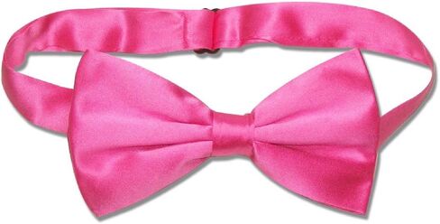 Vesuvio Napoli 100% SILK BOWTIE Solid CHOCOLATE BROWN Color Men's Bow Tie for Tuxedo or Suit in Saudi Arabia