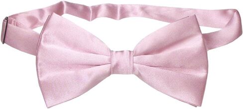 Vesuvio Napoli 100% SILK BOWTIE Solid CHOCOLATE BROWN Color Men's Bow Tie for Tuxedo or Suit in Saudi Arabia