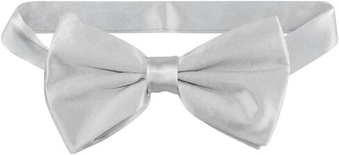 Vesuvio Napoli 100% SILK BOWTIE Solid CHOCOLATE BROWN Color Men's Bow Tie for Tuxedo or Suit in Saudi Arabia