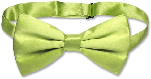Vesuvio Napoli 100% SILK BOWTIE Solid CHOCOLATE BROWN Color Men's Bow Tie for Tuxedo or Suit in Saudi Arabia