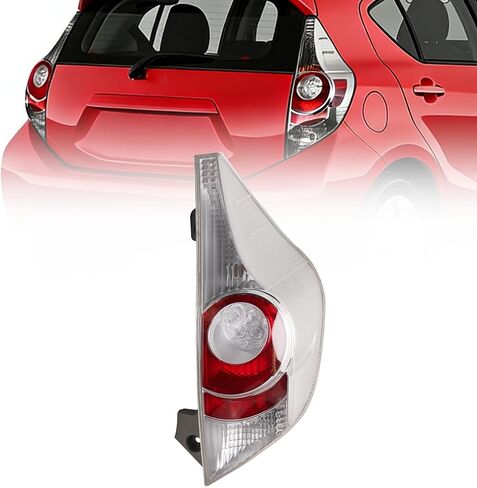 Left Driver Side Rear LED Tail Light Assembly, Tail Lamp, for Toyota Prius C 2012-2014, OE# 8155152A94 8155152A95 in Kuwait