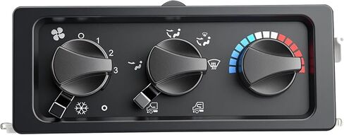 A/C Climate Control Switch, HVAC A/C Heater Climate Control Panel with Blower Motor Switch fit for Freightliner Truck: FL60, FL70, C840, FL Series, Replace OE# 807-0010-002 8520046000.02 680.830.04.85 in Saudi Arabia