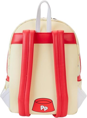 Loungefly Pound Puppies 40th Anniversary Plush Mini Backpack with Card Holder, Brown in Saudi Arabia