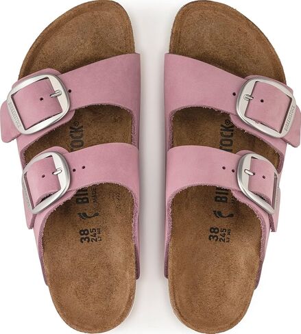 Birkenstock Women's Arizona Big Buckle Sandals, Orchid, Pink, 8 Medium US in Saudi Arabia